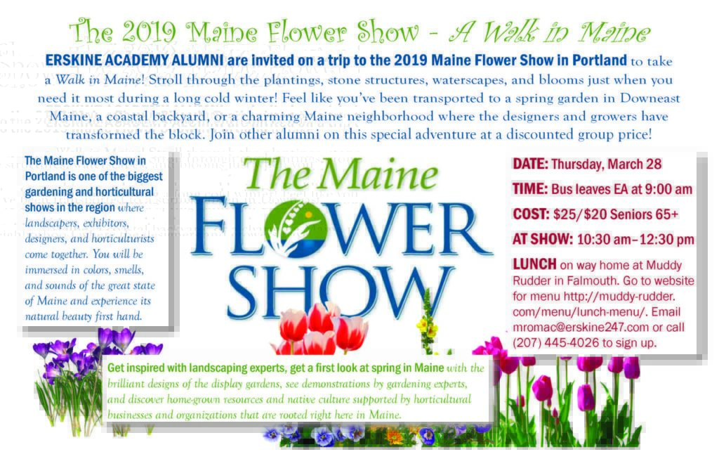 Maine Flower Show Erskine Academy